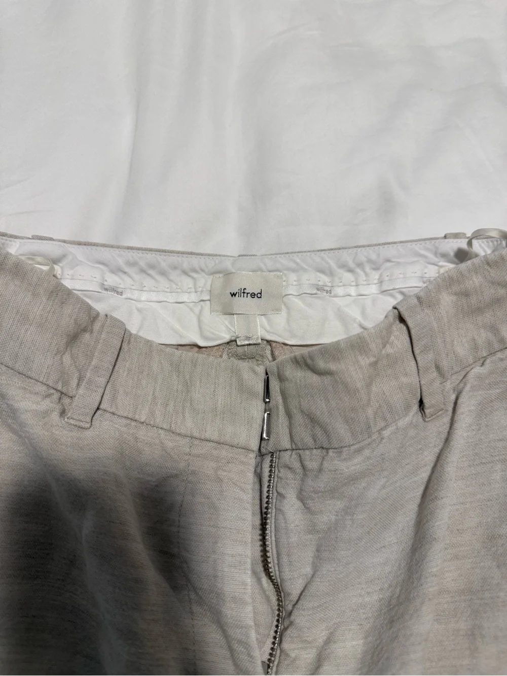 Aritzia Wilfred Linen Pants